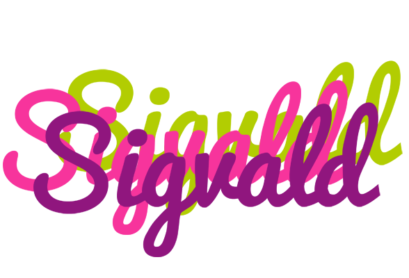 Sigvald flowers logo