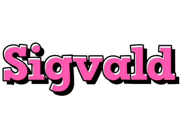 Sigvald girlish logo