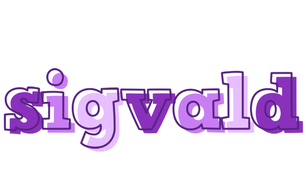 Sigvald sensual logo