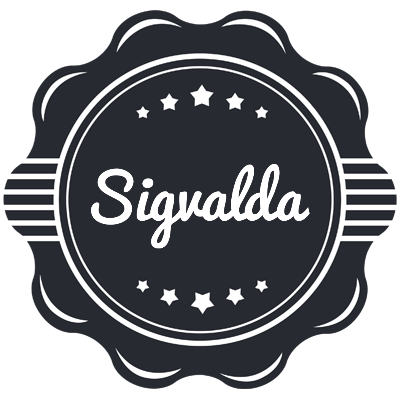 Sigvalda badge logo