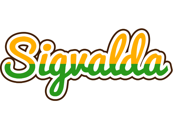 Sigvalda banana logo