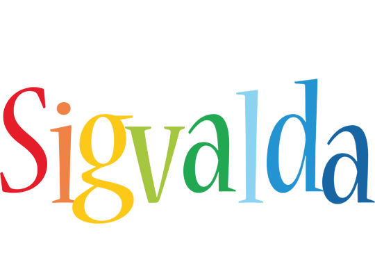 Sigvalda birthday logo
