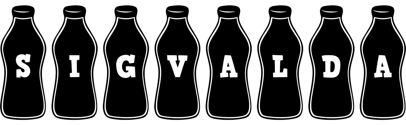 Sigvalda bottle logo