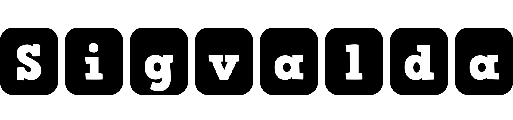 Sigvalda box logo