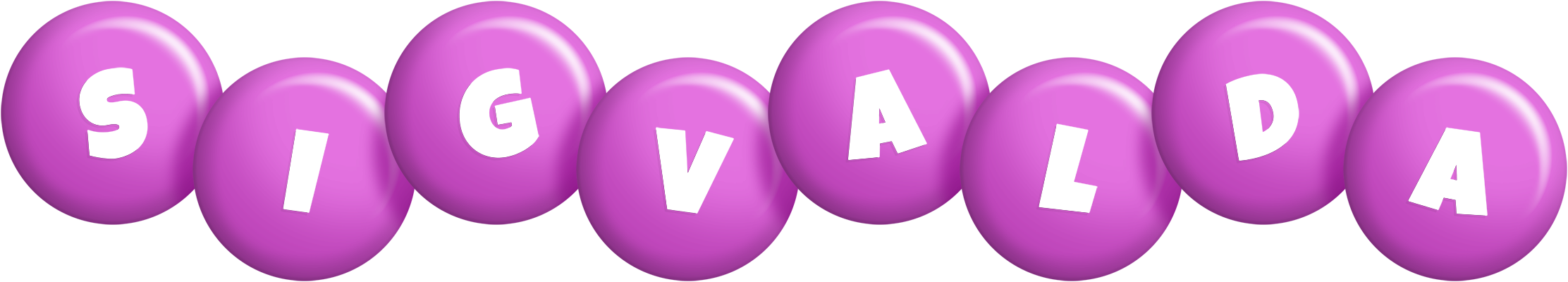 Sigvalda candy-purple logo