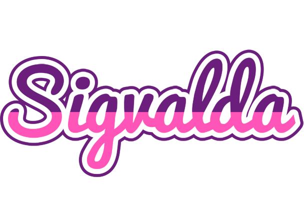 Sigvalda cheerful logo