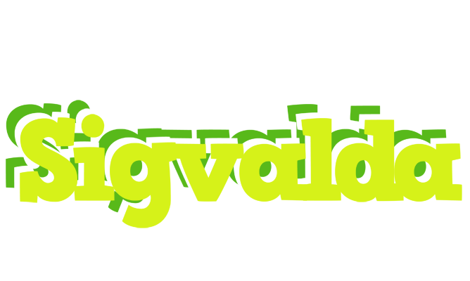 Sigvalda citrus logo