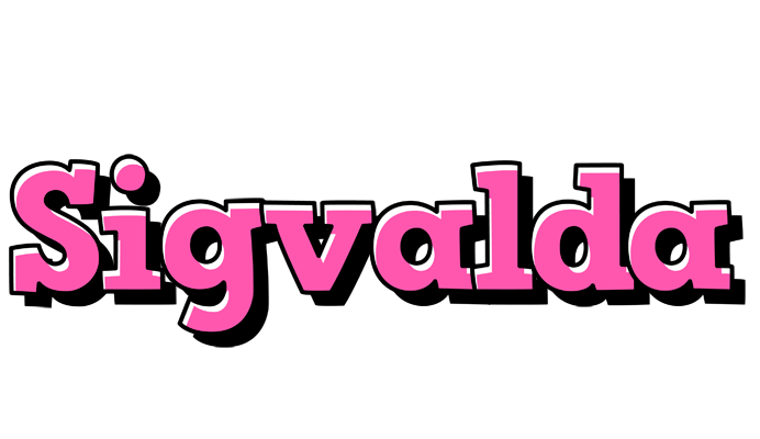 Sigvalda girlish logo
