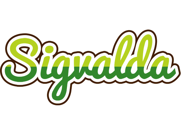Sigvalda golfing logo