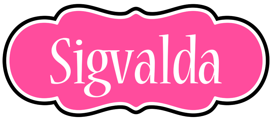 Sigvalda invitation logo