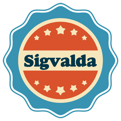Sigvalda labels logo