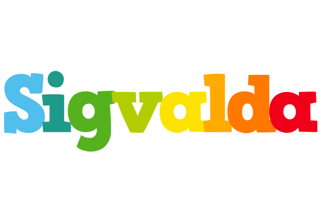 Sigvalda rainbows logo