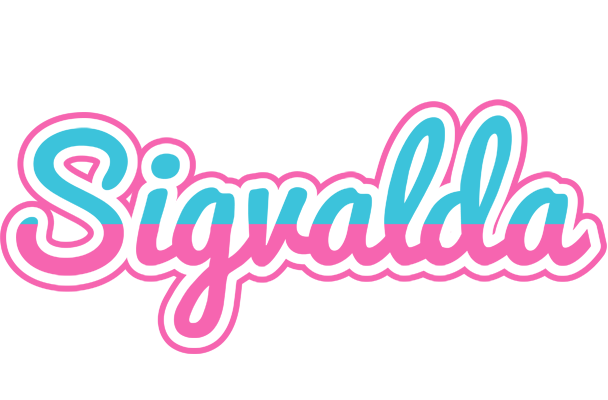 Sigvalda woman logo