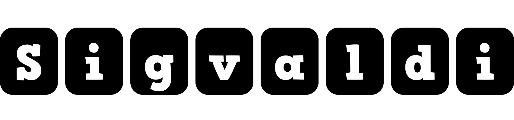 Sigvaldi box logo