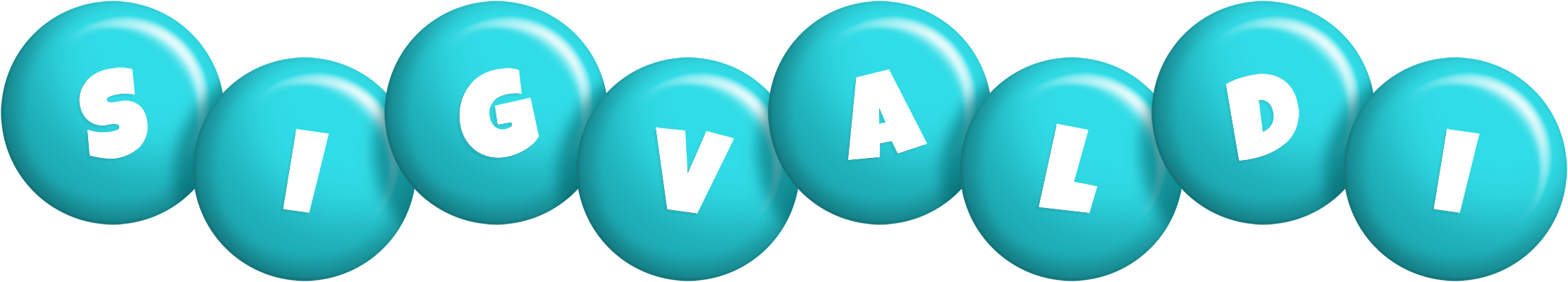 Sigvaldi candy-azur logo