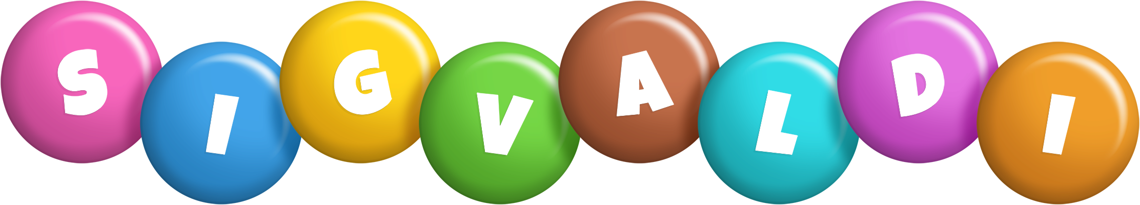 Sigvaldi candy logo