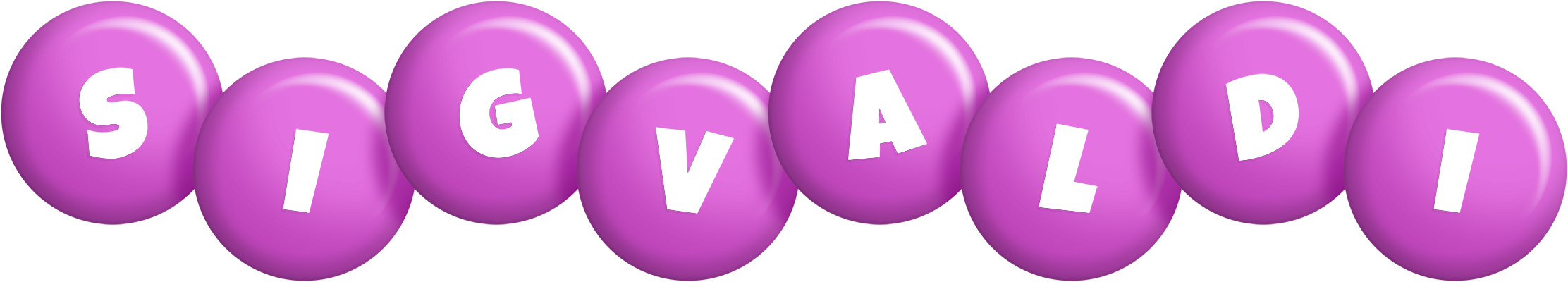 Sigvaldi candy-purple logo