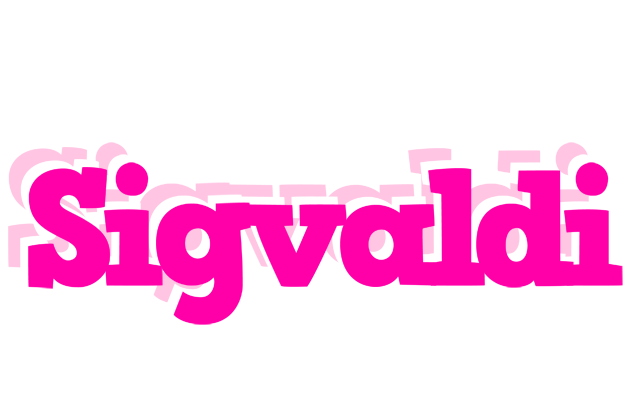 Sigvaldi dancing logo