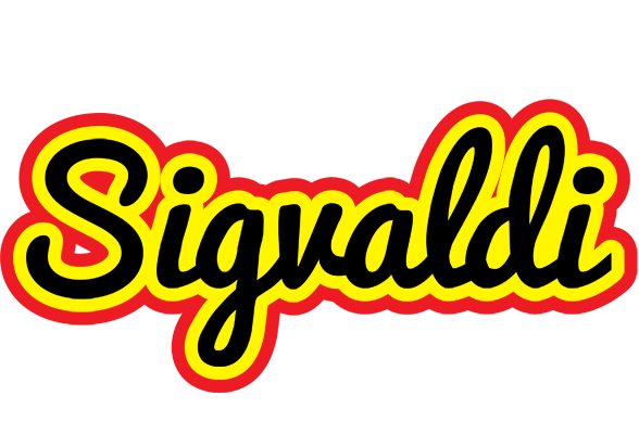 Sigvaldi flaming logo