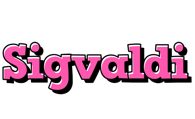 Sigvaldi girlish logo