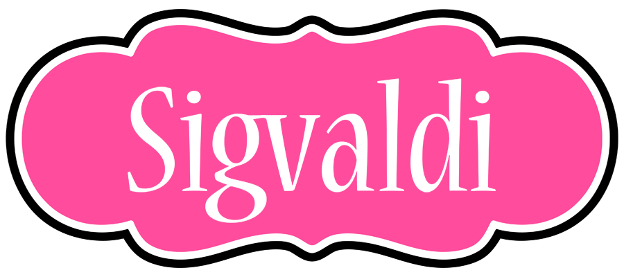 Sigvaldi invitation logo