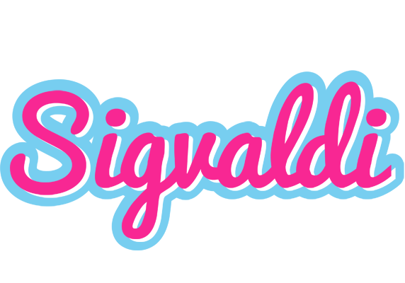 Sigvaldi popstar logo