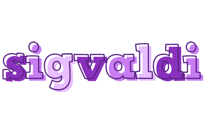 Sigvaldi sensual logo