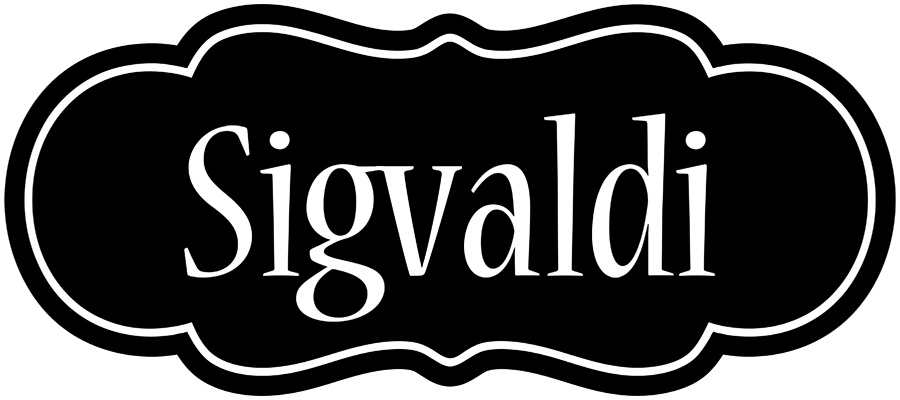 Sigvaldi welcome logo
