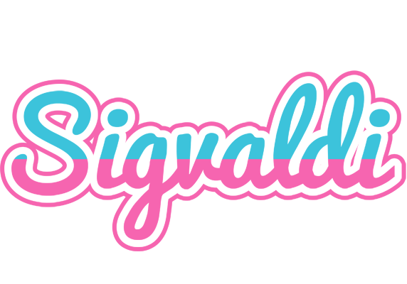 Sigvaldi woman logo