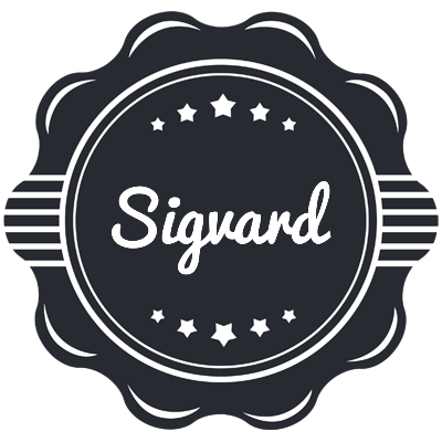 Sigvard badge logo