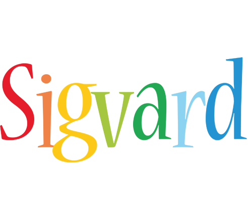 Sigvard birthday logo