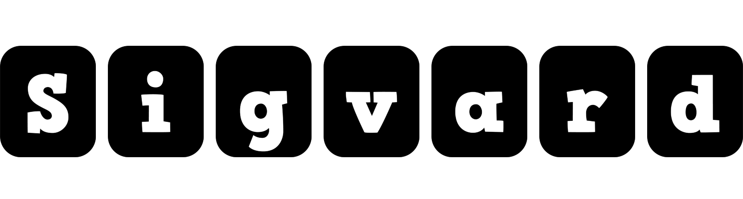 Sigvard box logo