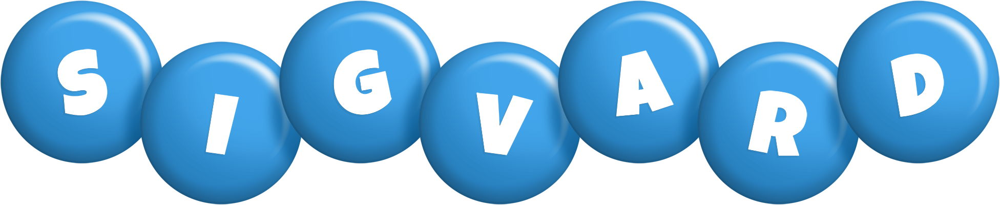 Sigvard candy-blue logo