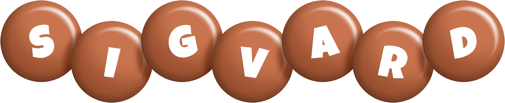 Sigvard candy-brown logo