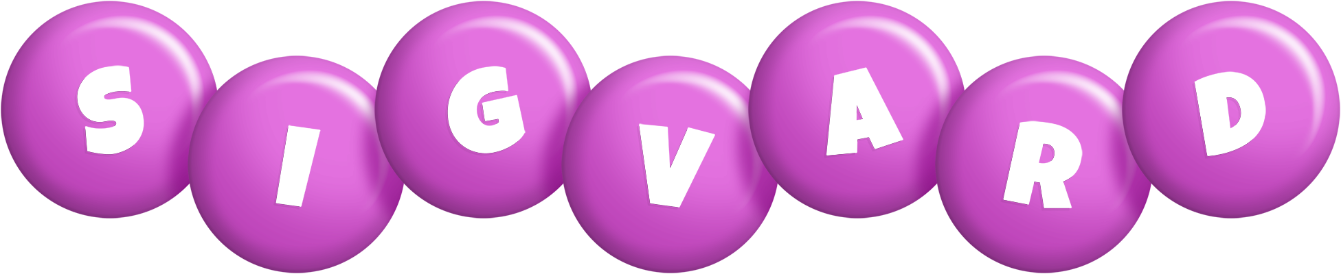 Sigvard candy-purple logo