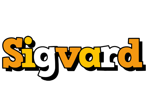 Sigvard cartoon logo