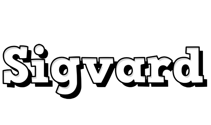Sigvard snowing logo