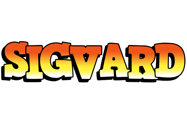 Sigvard sunset logo