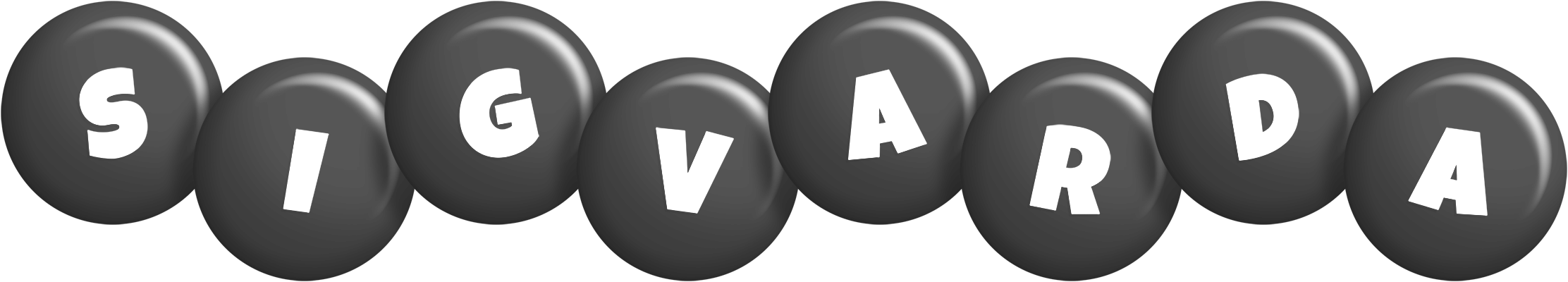 Sigvarda candy-black logo