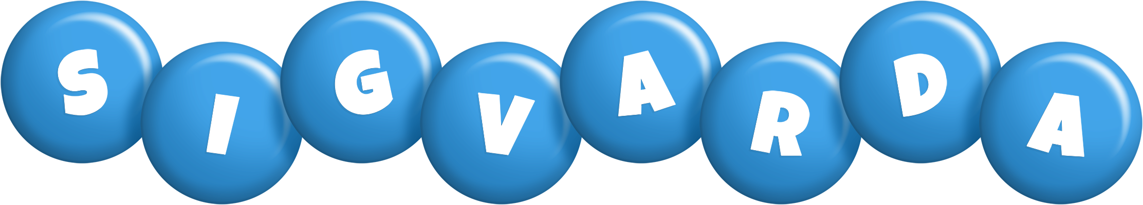 Sigvarda candy-blue logo
