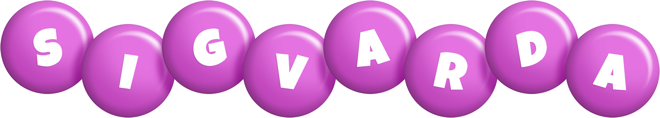 Sigvarda candy-purple logo