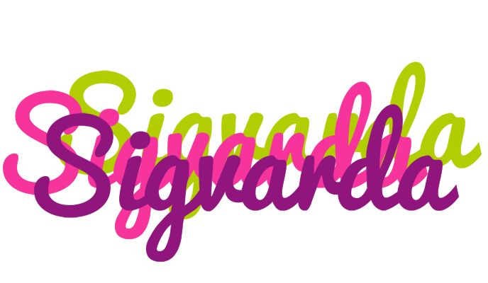 Sigvarda flowers logo