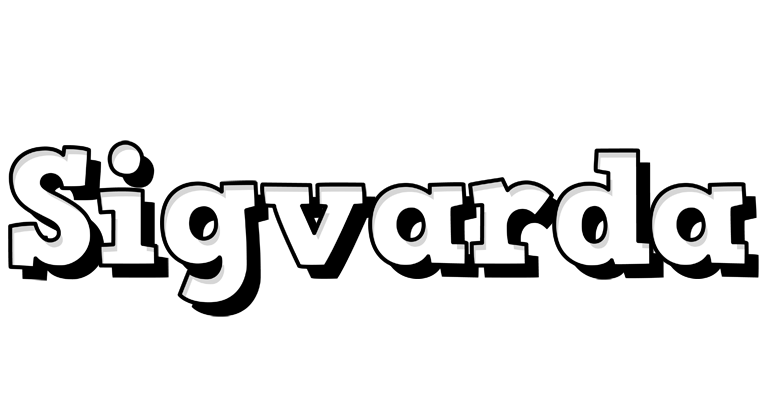 Sigvarda snowing logo