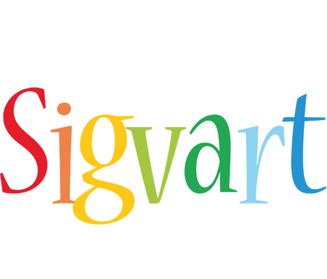 Sigvart birthday logo