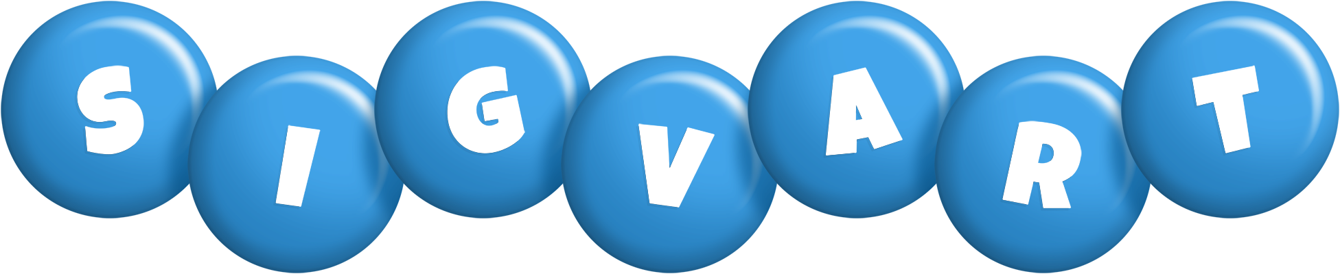 Sigvart candy-blue logo