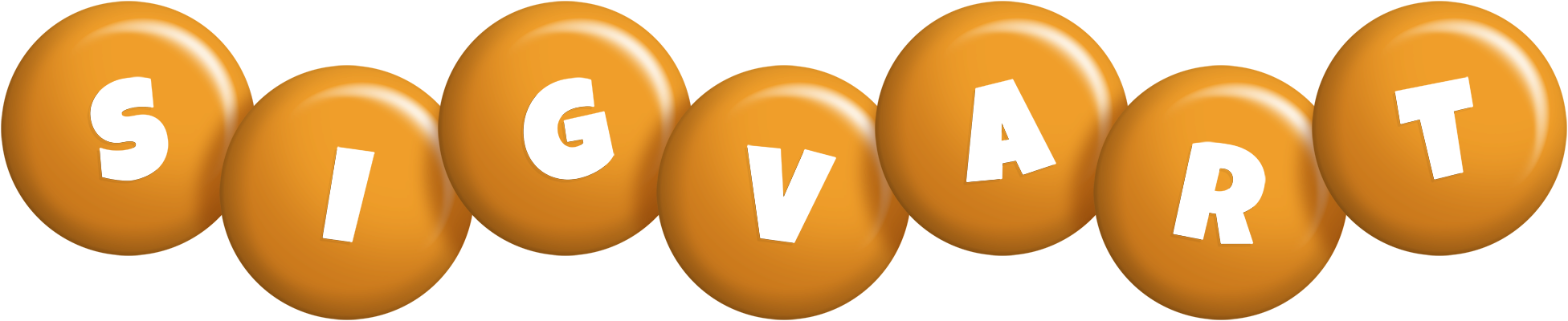 Sigvart candy-orange logo