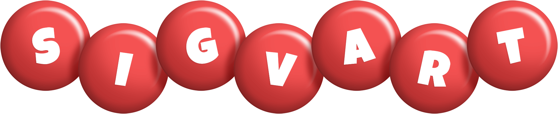 Sigvart candy-red logo