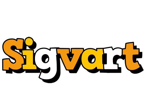 Sigvart cartoon logo