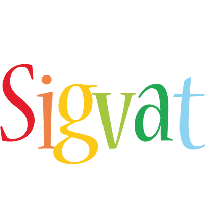 Sigvat birthday logo