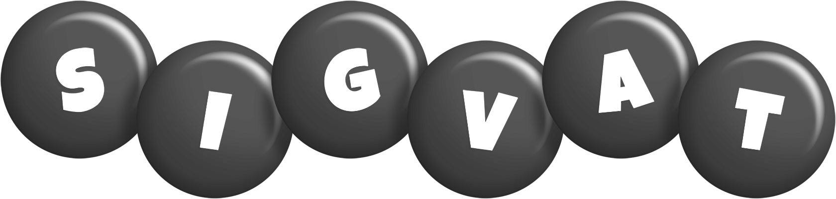 Sigvat candy-black logo